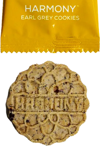 Earl Grey w Orange Peel Cookie: the cookie with its flavour sachet
