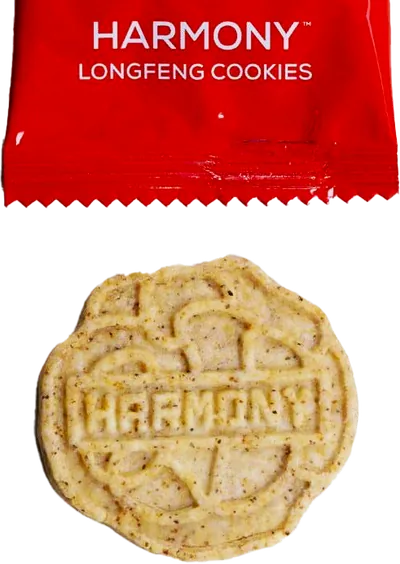 Long Feng Cookie: the cookie with its flavour sachet