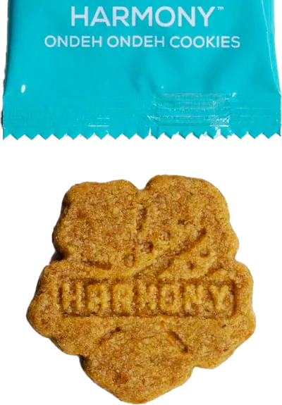 Ondeh Ondeh Cookie: the cookie with its flavour sachet